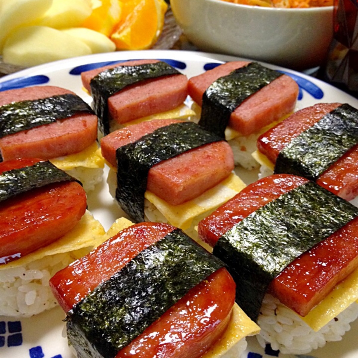 スパムおにぎりです 南国気分 でたん と食べてね レシピ 作り方 By ゆんゆんゅん 楽天レシピ スパムおにぎりです 南国気分 でたん と食べてね レシピ 作り方 By ゆんゆんゅん 楽天レシピ